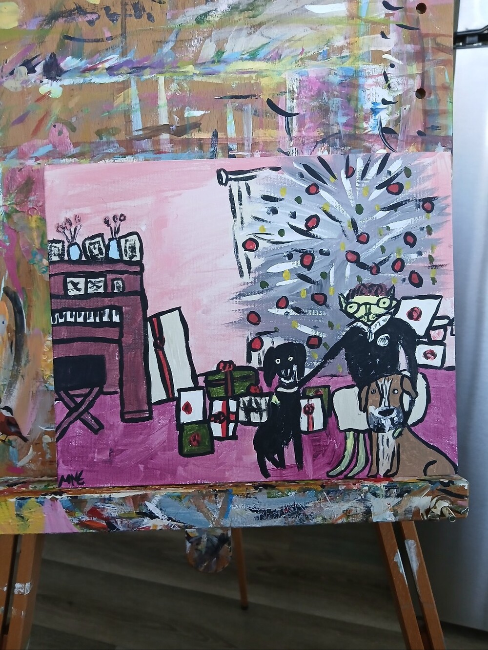 Christmas Photo Painting